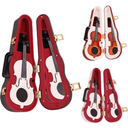 Boîte à Musique Vintage avec Déesse Rotative et Mécanisme de Violon – صندوق موسيقى مع آلية كمان
