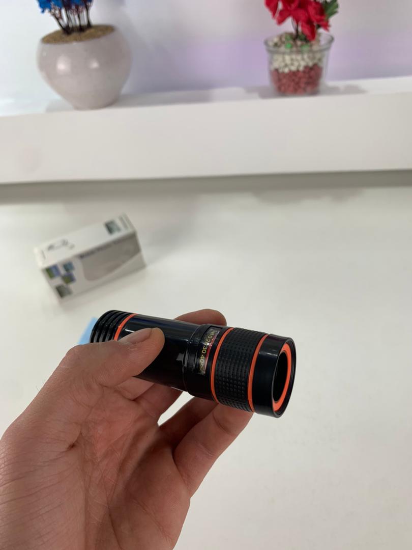 Objectif de Caméra Universel Clip-on pour Smartphone avec Zoom 14x – عدسة كاميرا هاتف الذكي