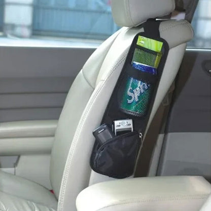 Organisateur latéral de siège de voiture multi-poches 1PCS – منظم أغراض في السيارة