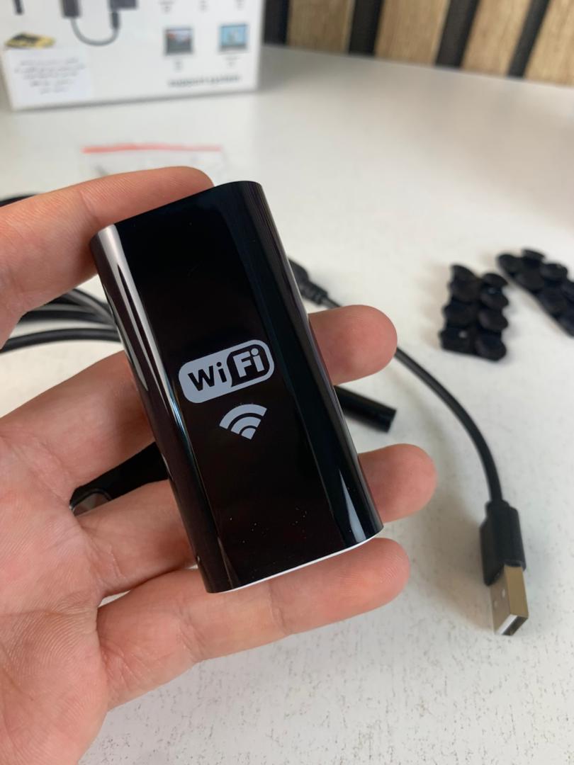 Endoscope WiFi Caméra d’inspection sans Fil 8 mm 6 LED réglables pour Smartphone – كاميرة للمناطق الضيقة