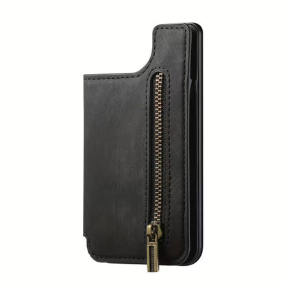Étui portefeuille zippé pour téléphone avec emplacement de cartes – محفظة نقود وبطاقات