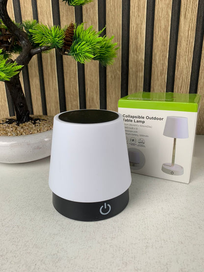 Lampe de chevet télescopique LED rechargeables lumière chaude – مصباح تيليسكوبي بإضاءة دافئة