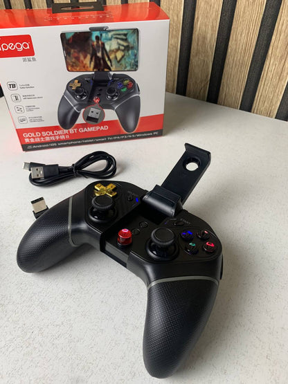 Manette de jeu sans fil IPEGA PG-9218 Gold Soldier BT Gamepad - يد تحكم لاسلكية