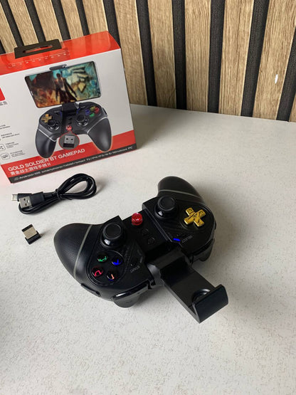Manette de jeu sans fil IPEGA PG-9218 Gold Soldier BT Gamepad - يد تحكم لاسلكية